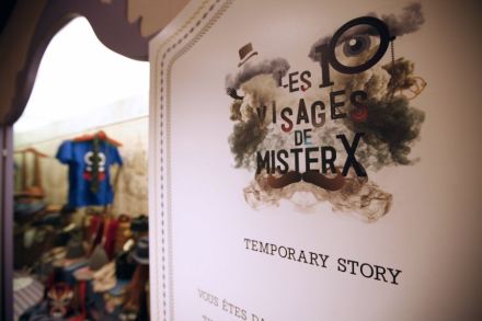 Il logo de "Les 10 Visages de Mister X"