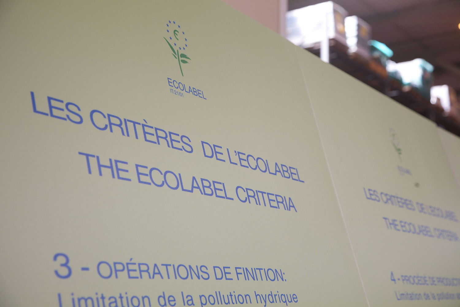 Certification européenne Ecolabel