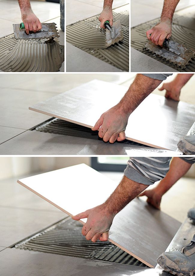 pose carrelage sur carrelage