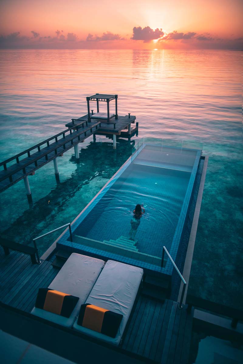 piscine contemporaine