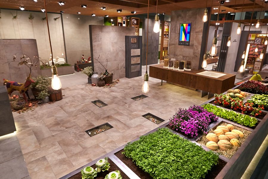 Cersaie 2014 "Tiles & Food Novoceram"