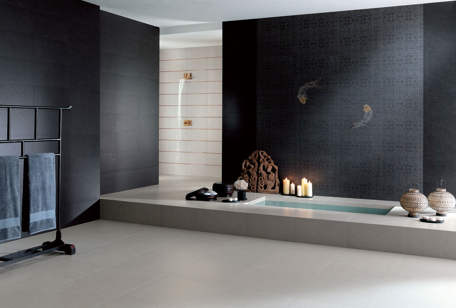 Carrelage Gris Clair Pour Salle De Bains Carreaux Sdb Gris