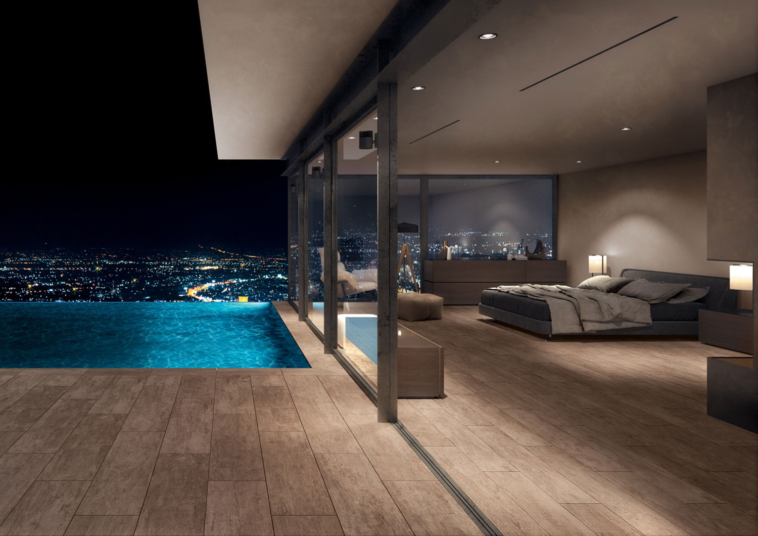 Carrelage Marron imitation Bois | Carreaux Marrons effet Bois