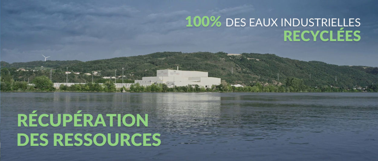 100% des eaux industrielles recyclées