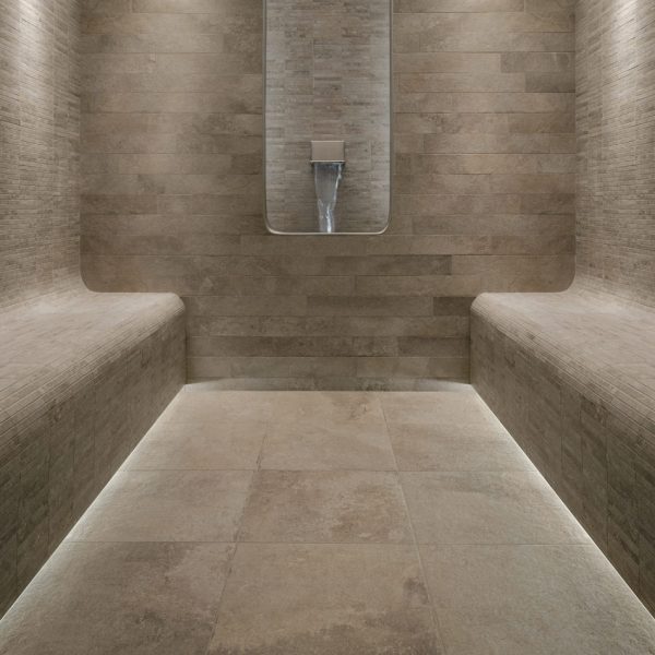 Geo Ivoire 45x45 Mosaique 10x60 - Céramiques 15x1,875