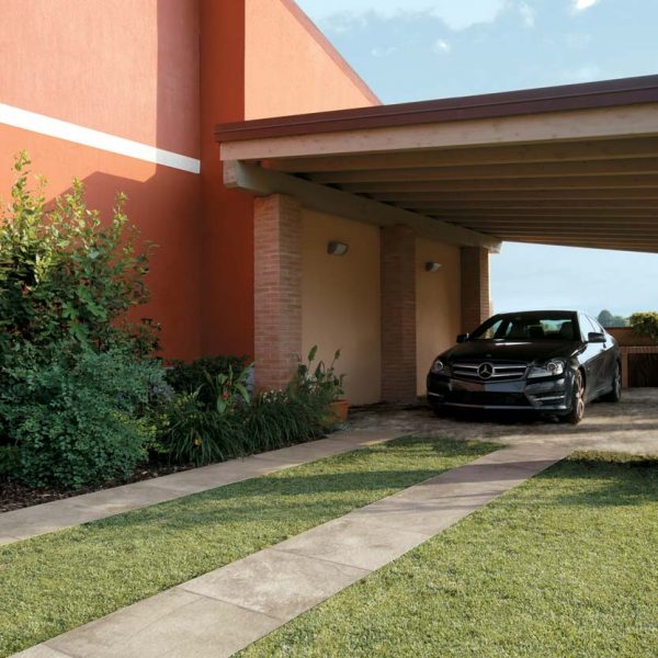 Geo Ivory 60x60 - Carrelage pour Jardin