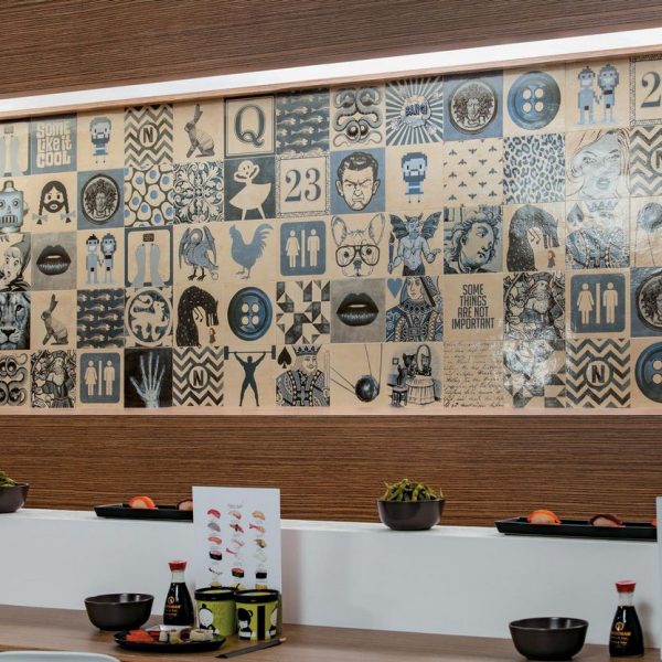 Indigo Decor Mix 20x20