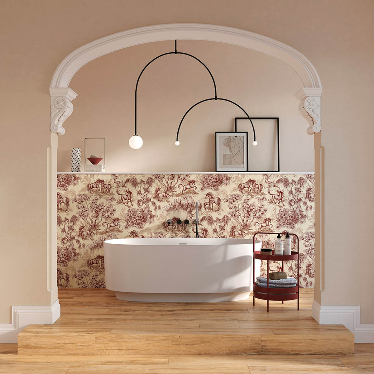 baignoire deco salle de bain