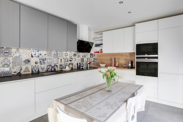 Cuisine Indigo Au Design Moderne