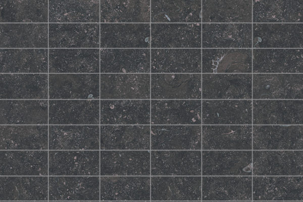 Mosaïque Céramique Beige Et Noir, Effet Bouton Non Vitré – 1 Plaque, Mosaik-Netzwerk