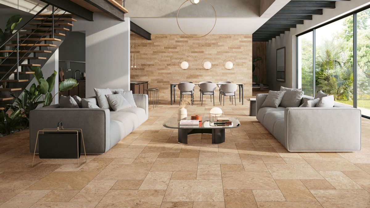 Tiber Natural composition modulaire & 10x60