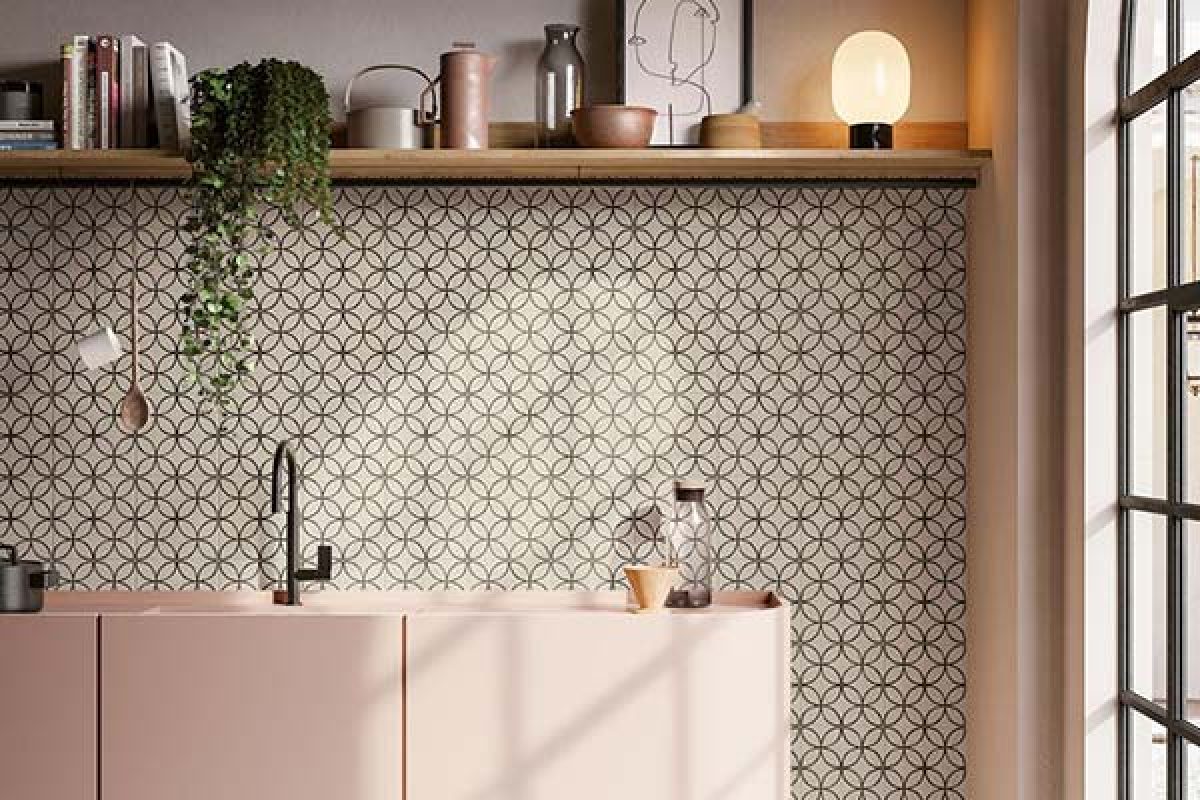 Papier peint en Carrelage | Carrelage Imitation Papier Peint