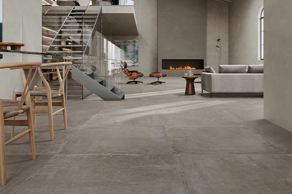 sol interieur effet beton