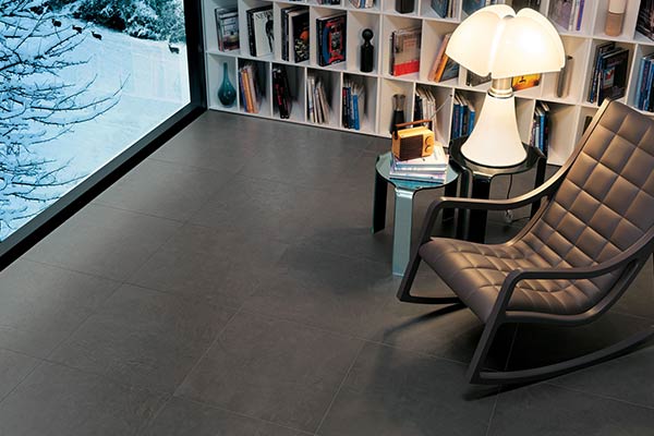 carreaux gris anthracite effet résine