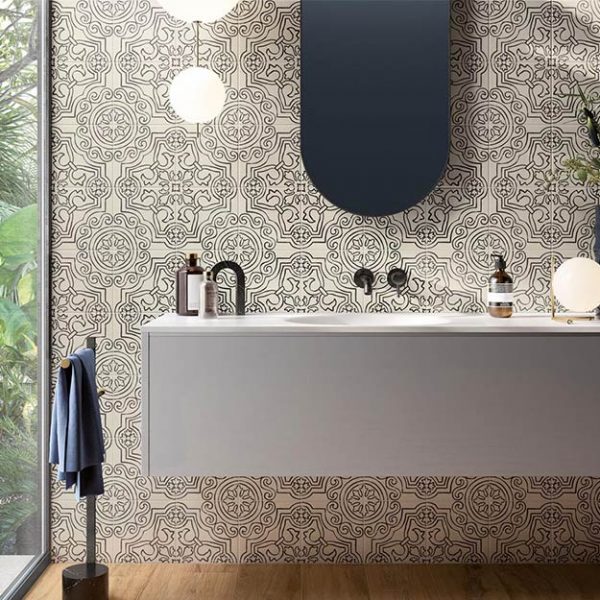 carrelage effet azulejos