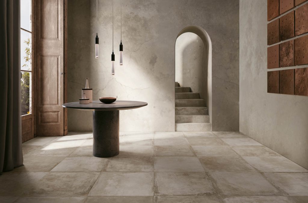 Carrelage style wabi sabi - Château Sable 80x80