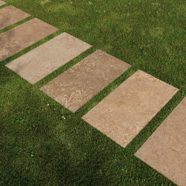 Carrelage effet travertin
