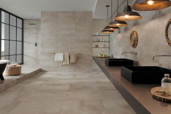 Carrelage Imitation Travertin | Carrelage effet travertin