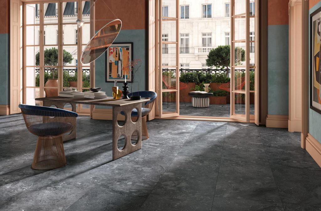 Décoration avec Carrelage foncé Kryo Intense 60x120