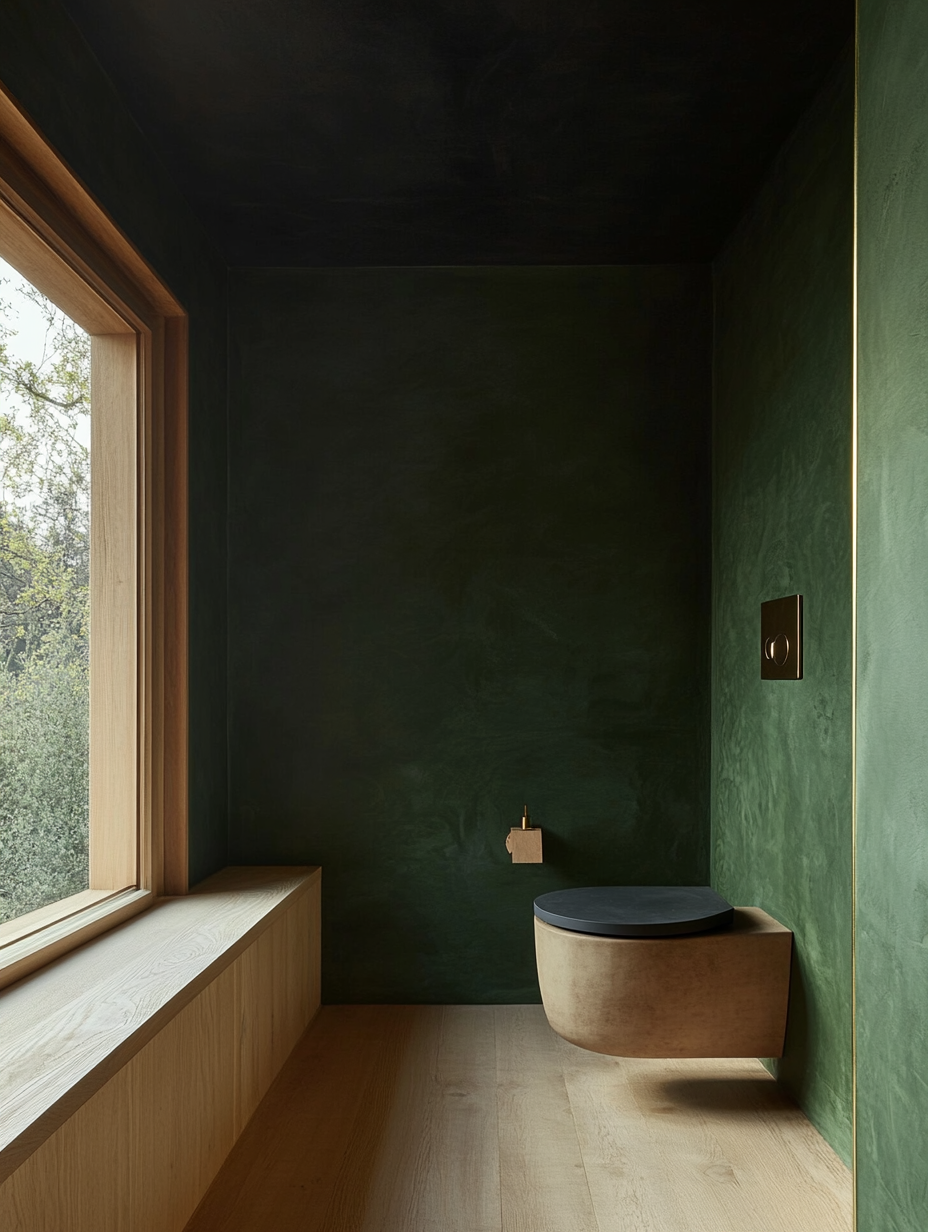 Inspiration déco WC suspendus minimaliste