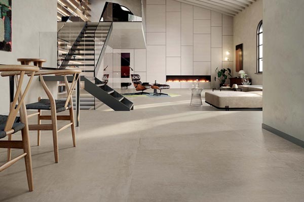 carrelage grand format blanc
