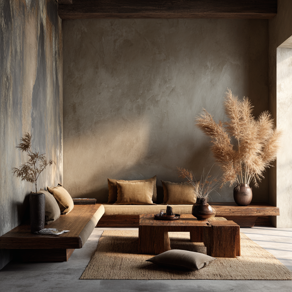 Salon style Wabi Sabi