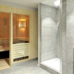 Salle de bain carrelée avec Cast - Home by U