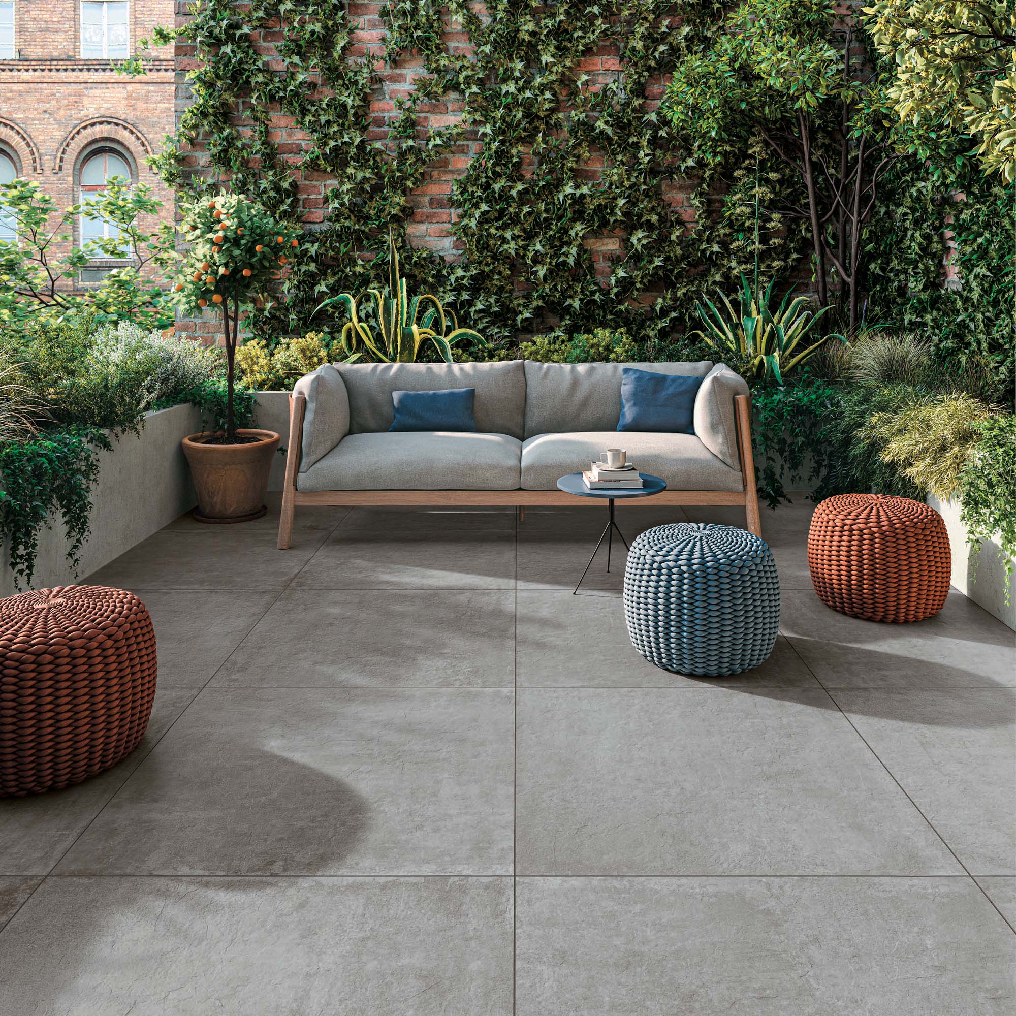 Carrelage grand format pour petit balcon