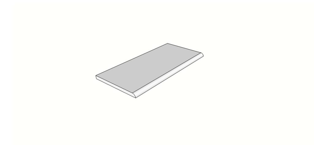 Margelle arrondie (1/4 rond) <span style="white-space:nowrap;">30x60 cm</span> &nbsp; <span style="white-space:nowrap;">ép. 20mm</span>