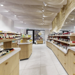 Espace commercial carrelé - ICOS Architecture