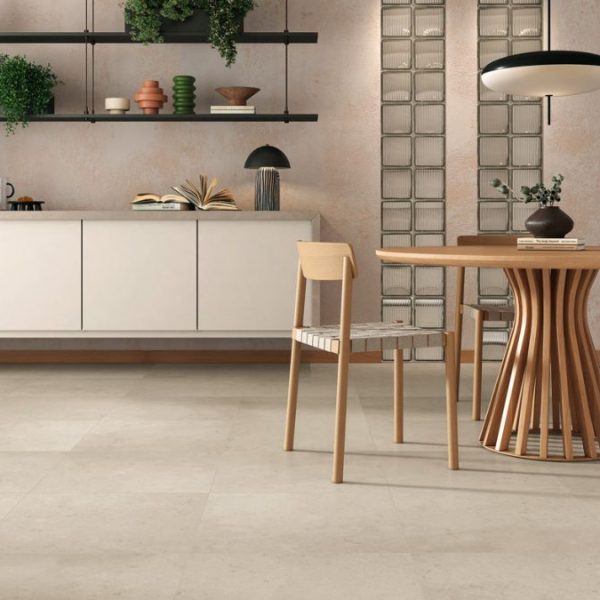 Carrelage imitation pierre beige