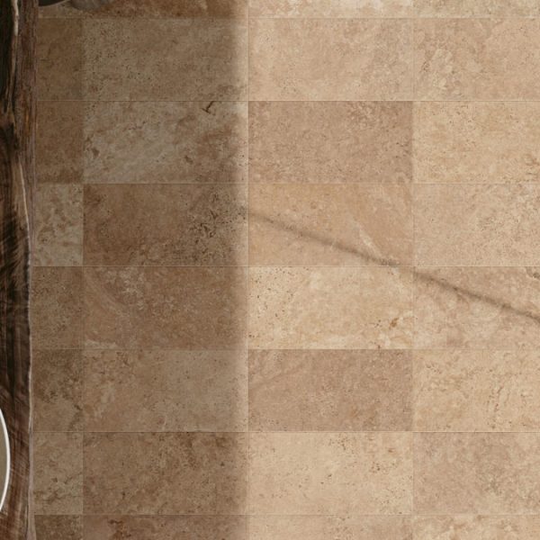 Carrelage imitation pierre beige