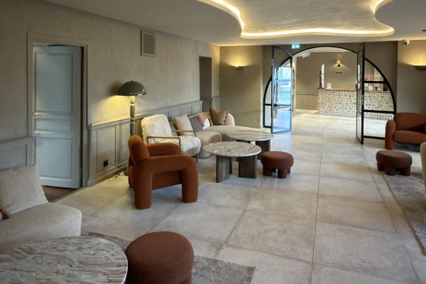Rénovation de l’accueil de l’Hôtel Chabran