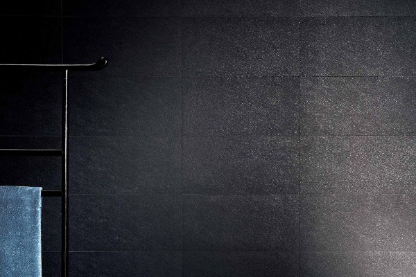 Black Tiles that looks like Stone